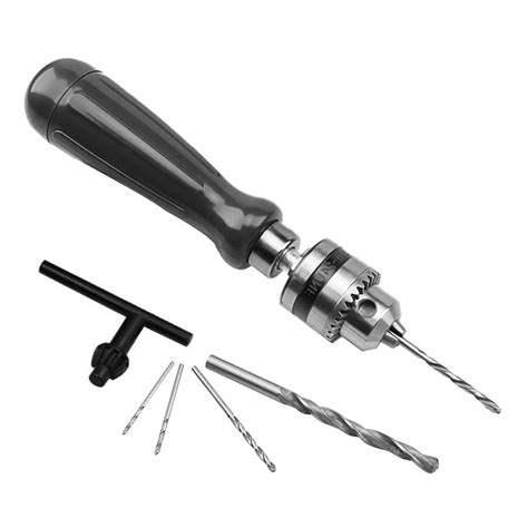Hand Drill Bits Set In Manual Tool Pin Vises Pc Twist Drill