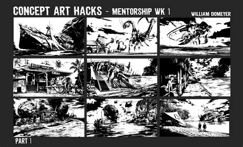 William Dylans Art Learnsquared Concept Art Hacks Mentorship W