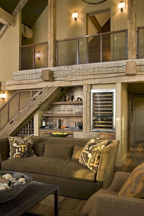 44 Farmhouse Balcony Ideas Design With Images Rustic Living Room