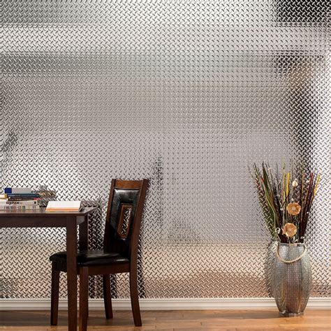 We did not find results for: Fasade - Diamond Plate Chrome Decorative Wall Panel - Fast and Easy Installation (4' X 8' Panel ...