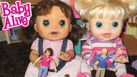 Baby Alive Pumpkin And Audrey Open New Doll House Youtube