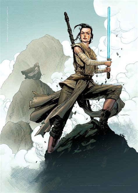 Star Wars Rey Created By Felipe Watanabe Rey Star Wars Star Wars