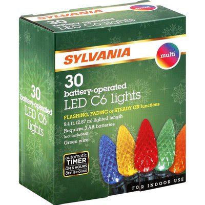 Sylvania C Lights Led Multi Each Instacart