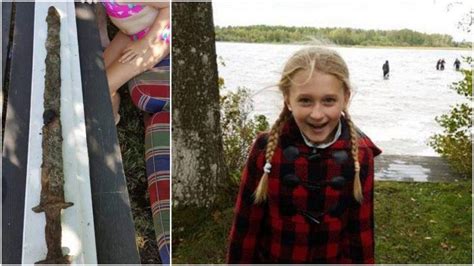 Eight Year Old Swedish American Girl Pulls Pre Viking Era Sword From Lake Archaeology World