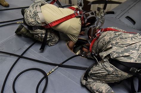 193rd Special Operations Wing Conducts Confined Spaces Rescue Exercise