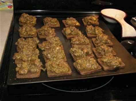 Easily add recipes from yums to the meal planner. Barbs Recipe of the Day: Rye Bread Appetizer a.k.a. "Barf ...