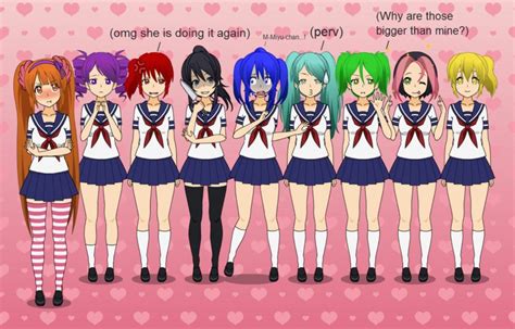 All Yandere Simulator Characters In Alphabetical Order