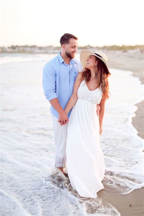 Romantic Beach Engagement At Sunset Picture 1822097