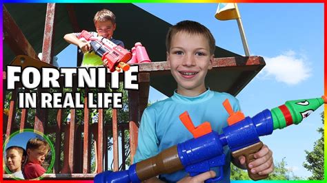 Fortnite Battle Royale In Real Life Youtube