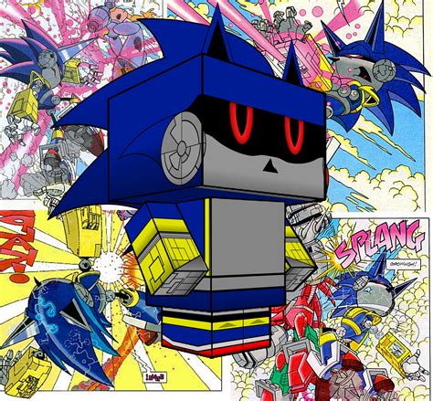 Mecha Sonic Roboticized Cubee By Mikeyplater On Deviantart