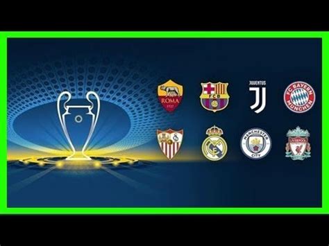 하지만 유벤투스는 원정 다득점 원칙에 크리스티아누 호날두(35)의 2골에도 불구하고 유벤투스(이탈리아)의 유럽 챔피언스리그 8강행이. 챔피언스리그 8강 진출팀 확정…조추첨 중계는 16일 오후 8시 - YouTube