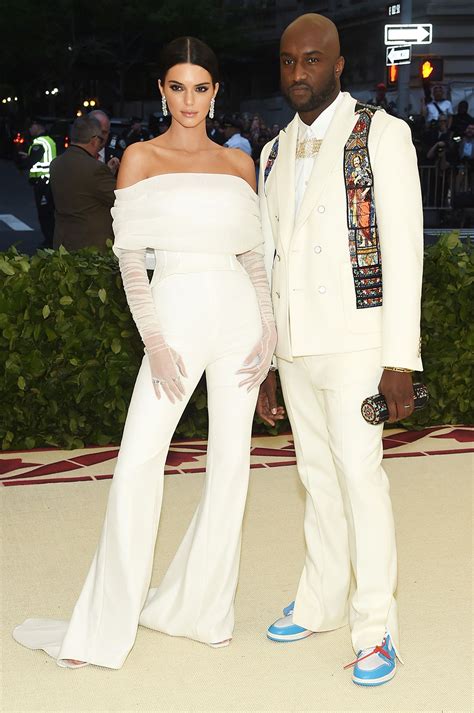 Virgil Abloh Debuts His Louis Vuitton Suit For The Met Gala
