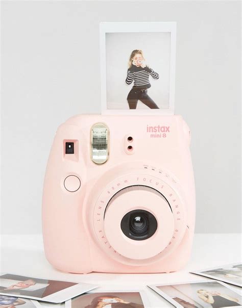 Fujifilm Instax Camera Pastel Pink Polaroid Camera Instax Film