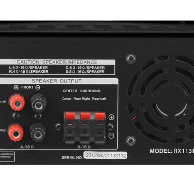 Technical Pro Rx Bt W Bluetooth Home Receiver Amplifier Reverb
