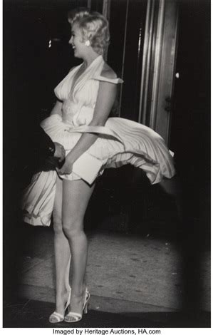 Marilyn Monroe On The Set Of The Seven Year Itch Par Garry Winogrand