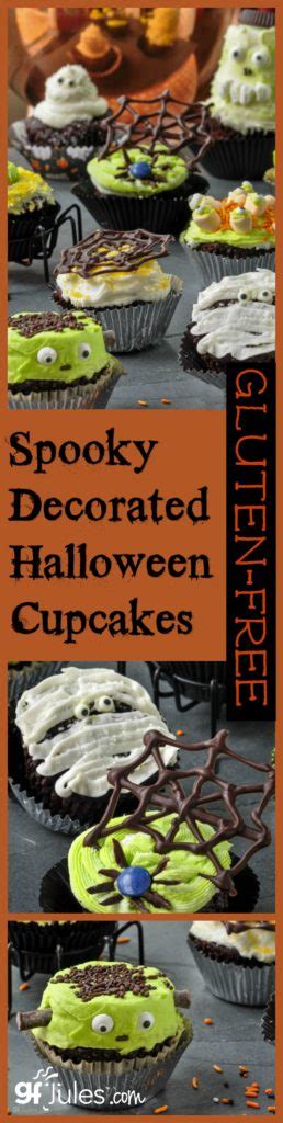 Make another batch with the same ingredients but adding cinnamon on top of the batch to your liking. Gluten Free Halloween Cupcakes - how to make the cutest cake confections