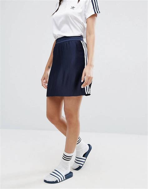 Love This From Asos Pleated Skirt High Waisted Skirt Adidas
