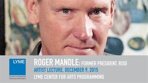 Roger Mandle Full Artist Lecture Youtube