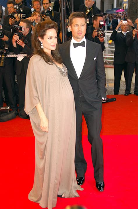 Angelina Jolie Brad Pitt Pregnant Celebrities Angelina Jolie