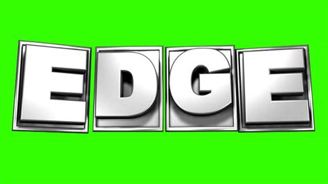 Edge 3d Logo Animation Youtube