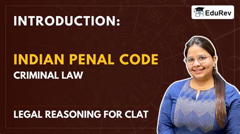 Introduction Indian Penal Code Criminal Law Legal Reasoning For