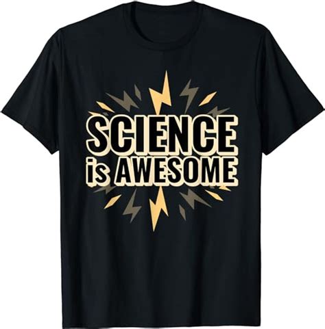 Science Is Awesome Nerdy Science Funny Science Teacher T