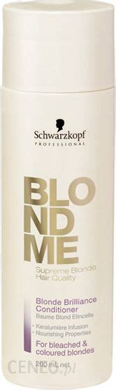 Odżywka Do Włosów Schwarzkopf Blondme Blonde Brilliance Conditioner Odżywka Nabłyszczająca Do