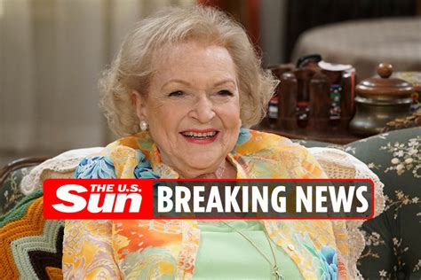 Betty White Cause Of Death Revealed To Be A Stroke Six Days Before She