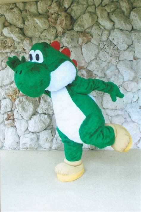 If your child is obsessed with yoshi of super mario then gifting this to hum as a gift will be absolutely delightful. Yoshi ccostume by Darcy | Character costumes, Video game costumes
