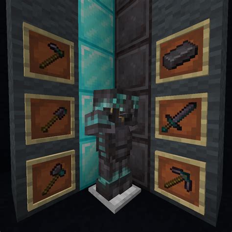 How To Make Netherite Armor With Diamond Minecraft Netherite How You