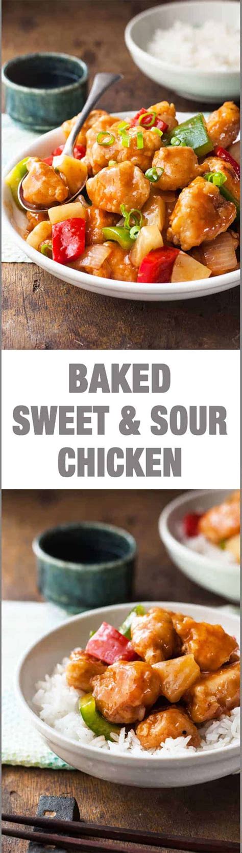 How to make sweet and sour chicken. Oven Baked Sweet & Sour Chicken | RecipeTin Eats