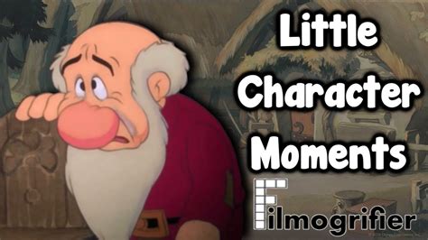 Little Character Moments Grumpy Mourning Snow White Youtube