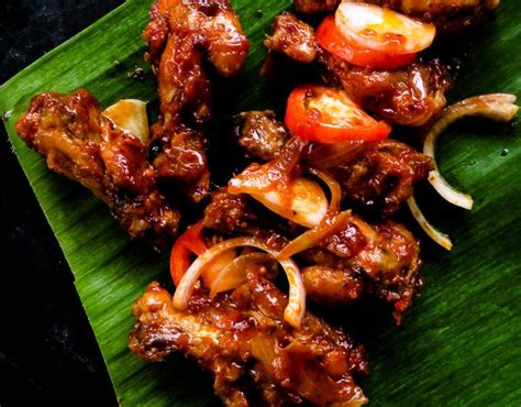 These chicken wings are best when they are fried twice. pan fried spicy chicken wings(devilled) image | Chicken ...