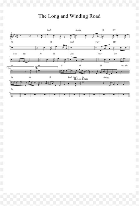 The Long And Winding Road Sheet Music 1 Of 1 Pages Long And Winding