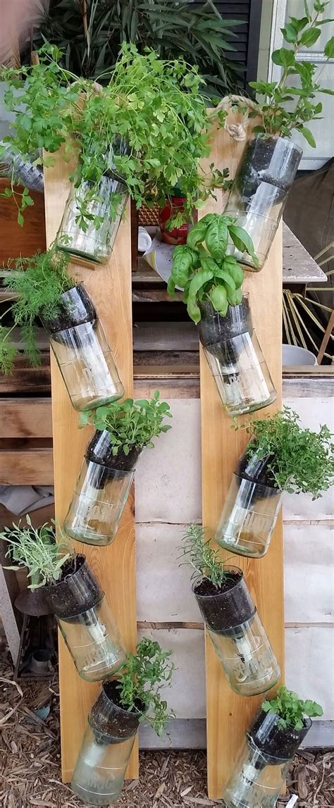 My Inverted Self Watering Glass Bottle Planters Recycled Wine