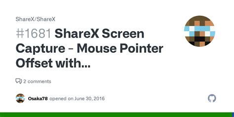 Sharex Screen Capture Mouse Pointer Offset With Zoomitmagnifier
