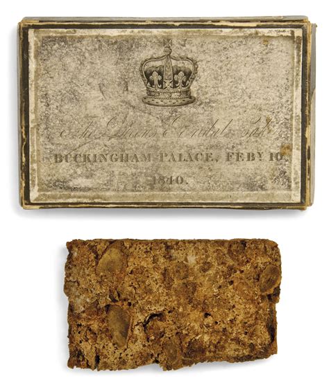 Queen Victoria 1819 1901 A Slice Of Wedding Cake 1840 Christies