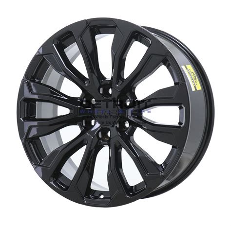 22 Gmc Yukon Wheel Rim Factory Oem Aly97000 2021 2022 Gloss Black Ebay