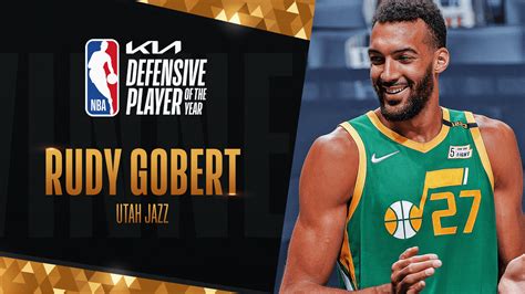 Rudy Gobert Wins Nba Defensive Player Of The Year Award For The Third Time