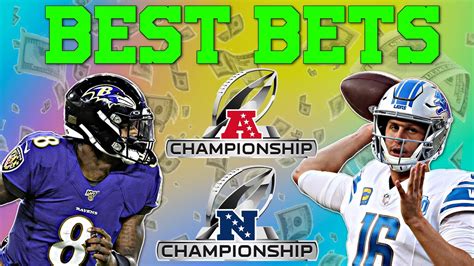 Nfl Afc And Nfc Championship Playoffs Best Bets And Bold Predictions 🏈