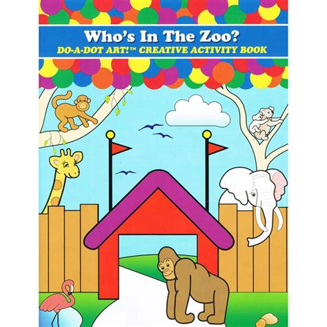 Knowledge Tree Do A Dot Art Zoo Animals Activity Book