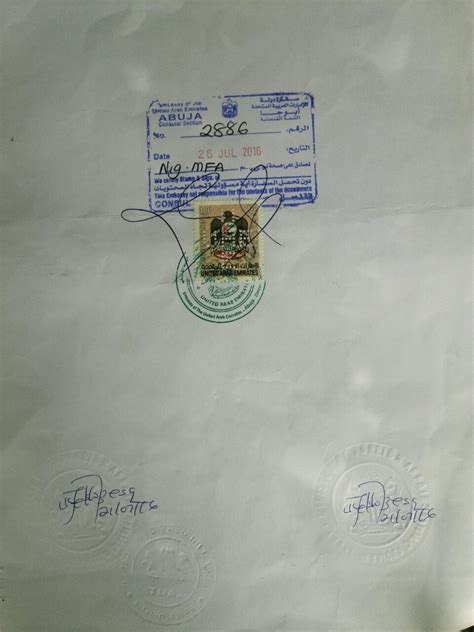 Samples Of Attested Documents At The Ministry Of Education Foreign