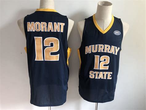 2020 Newest Ncaa Murray State College 12 Ja Morant Stitched Basketball