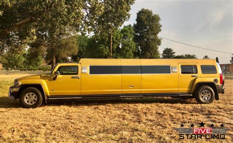 Gold Hummer H3 Limo Five Star Limo Hire