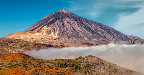 Teide volcano at 3.718 metres above sea level is the highest peak in all spain. Tenerife: Mount Teide Hiking Tour | GetYourGuide