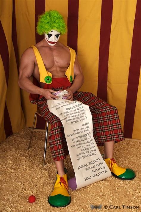Sexy Male Clown Clown Circus Party Erotic