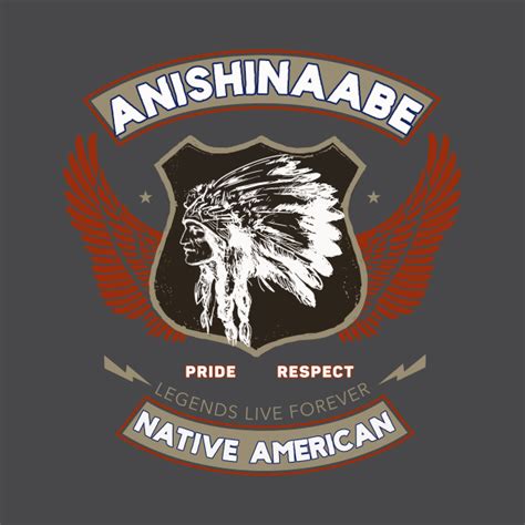 Anishinaabe Tribe Native American Indian Pride Respect T Shirt