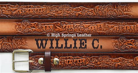 Cattle farm name generator + (instant availability check). Cattle Leather Name Belt | High Springs Leather
