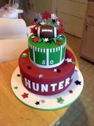 Football Cake Baby Shower Ideas Football Birthday Cake