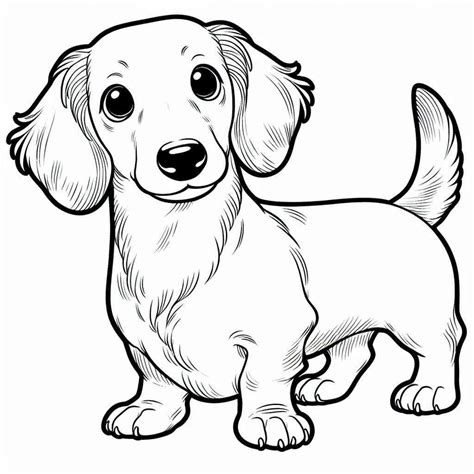 Dachshund Coloring Pages